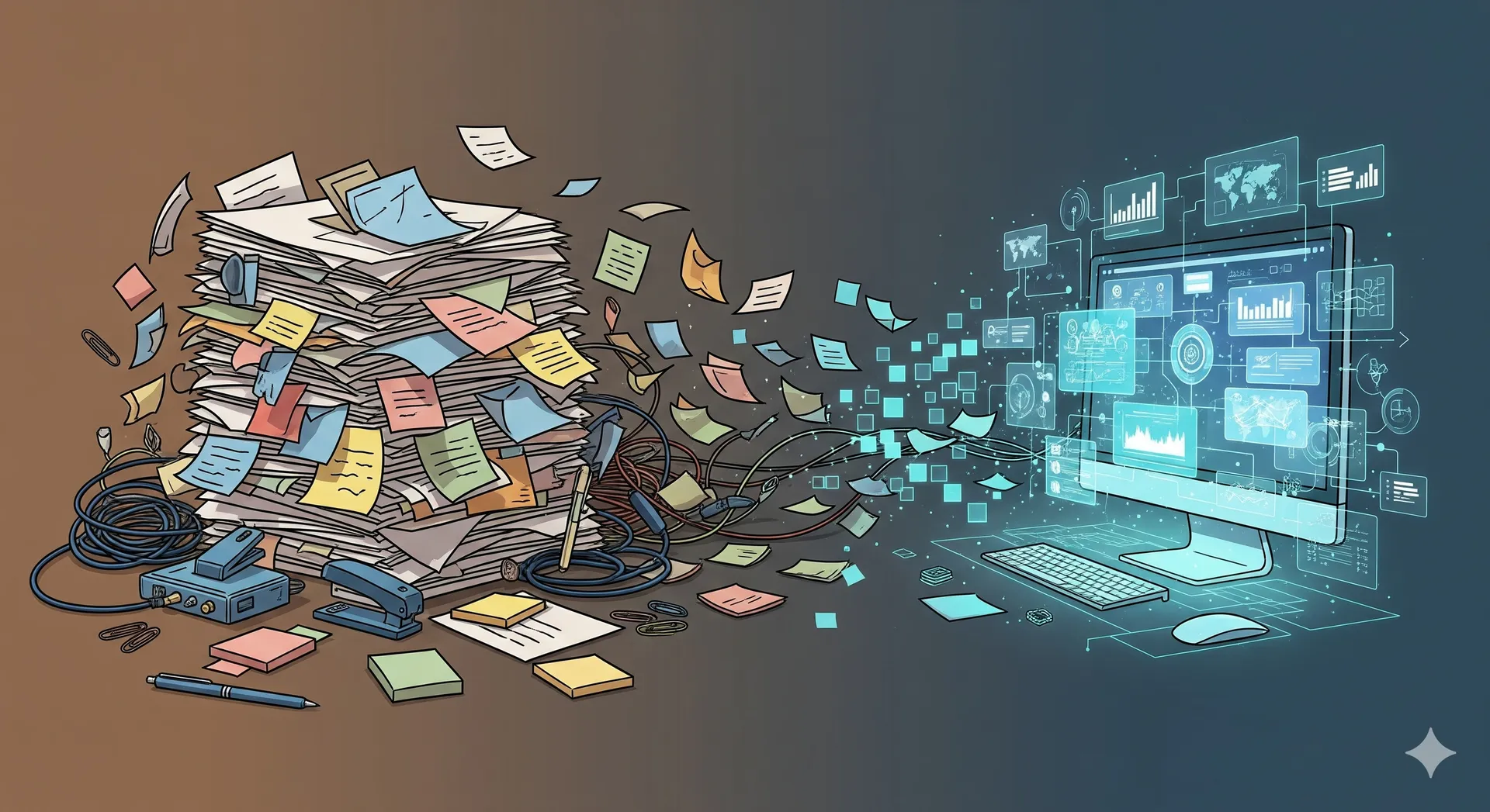 Schluss mit Zettelwirtschaft und Excel-Chaos: Ihr erster Schritt in die Digitalisierung ist einfacher als Sie denken